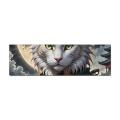 Epic Armored Cat Warrior Sticker Bumper (100 Pack)