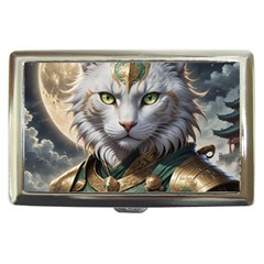 Epic Armored Cat Warrior Cigarette Money Case by ExtraGoodSauce