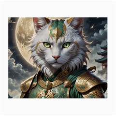 Epic Armored Cat Warrior Small Glasses Cloth (2 Sides) by ExtraGoodSauce