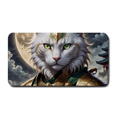 Epic Armored Cat Warrior Medium Bar Mat