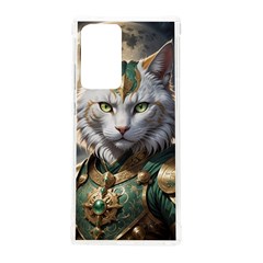 Epic Armored Cat Warrior Samsung Galaxy Note 20 Ultra Tpu Uv Case by ExtraGoodSauce