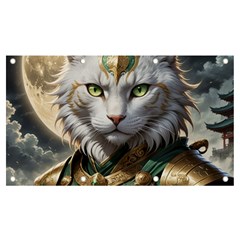 Epic Armored Cat Warrior Banner And Sign 7  X 4  by ExtraGoodSauce