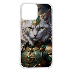 Epic Armored Cat Warrior Iphone 13 Pro Max Tpu Uv Print Case by ExtraGoodSauce