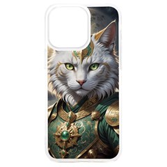 Epic Armored Cat Warrior Iphone 15 Plus Tpu Uv Print Case by ExtraGoodSauce