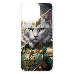 Epic Armored Cat Warrior Iphone 15 Pro Max Tpu Uv Print Case by ExtraGoodSauce