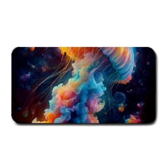 Cosmic Jellyfish Artwork Medium Bar Mat by ExtraGoodSauce