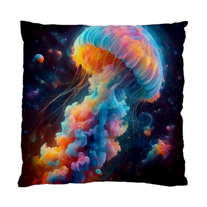 Cosmic Jellyfish Artwork Standard Cushion Case (One Side)