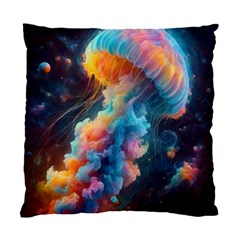 Cosmic Jellyfish Artwork Standard Cushion Case (two Sides) by ExtraGoodSauce