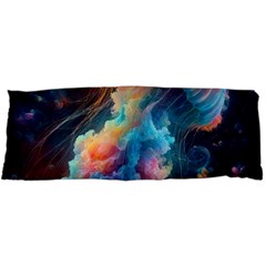 Cosmic Jellyfish Artwork 15 x40  Body Pillow Case Dakimakura (two Sides) by ExtraGoodSauce