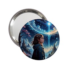 Enchanting Fantasy Night Sky Scene 2 25  Handbag Mirrors by ExtraGoodSauce