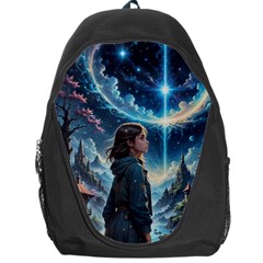 Enchanting Fantasy Night Sky Scene Backpack Bag