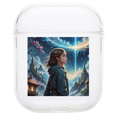 Enchanting Fantasy Night Sky Scene Soft Tpu Airpods 1/2 Case by ExtraGoodSauce