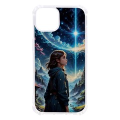 Enchanting Fantasy Night Sky Scene Iphone 13 Tpu Uv Print Case by ExtraGoodSauce