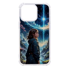 Enchanting Fantasy Night Sky Scene Iphone 13 Pro Tpu Uv Print Case by ExtraGoodSauce