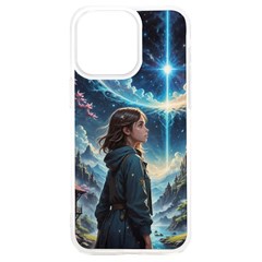 Enchanting Fantasy Night Sky Scene Iphone 15 Plus Tpu Uv Print Case by ExtraGoodSauce