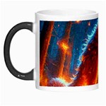 Enchanted Fire Feline Morph Mug Left