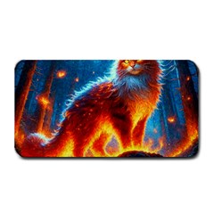 Enchanted Fire Feline Medium Bar Mat by ExtraGoodSauce