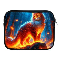 Enchanted Fire Feline Apple Ipad 2/3/4 Zipper Cases