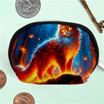 Enchanted Fire Feline Accessory Pouch (Medium) Front