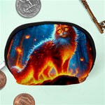 Enchanted Fire Feline Accessory Pouch (Medium) Back