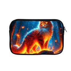 Enchanted Fire Feline Apple Macbook Pro 13  Zipper Case by ExtraGoodSauce