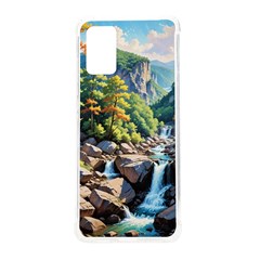 Serene Mountain Waterfall Landscape Samsung Galaxy S20 Plus 6 7 Inch Tpu Uv Case