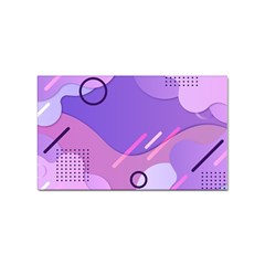 Colorful Labstract Wallpaper Theme Sticker Rectangular (10 Pack)