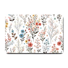 Flowers Design Floral Small Doormat