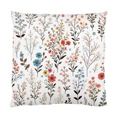 Flowers Design Floral Standard Cushion Case (two Sides)