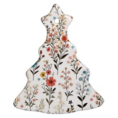 Flowers Design Floral Ornament (christmas Tree) 