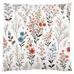 Flowers Design Floral Large Cushion Case (two Sides)