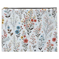 Flowers Design Floral Cosmetic Bag (xxxl)