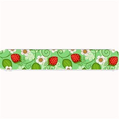 Strawberries Pattern Seamless Small Bar Mat