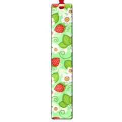 Strawberries Pattern Seamless Large Book Marks