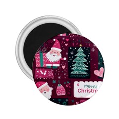 Christmas Santa Claus 2 25  Magnets