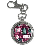 Christmas Santa Claus Key Chain Watches Front