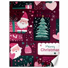 Christmas Santa Claus Canvas 36  X 48 