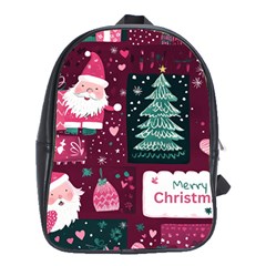 Christmas Santa Claus School Bag (xl) by Posterlux