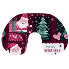 Christmas Santa Claus Travel Neck Pillow