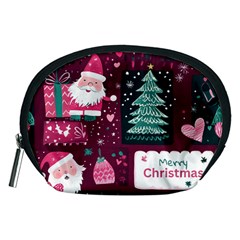 Christmas Santa Claus Accessory Pouch (medium) by Posterlux