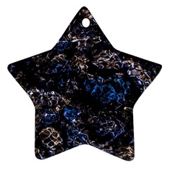 Rocky Lake Reflection  Ornament (star)