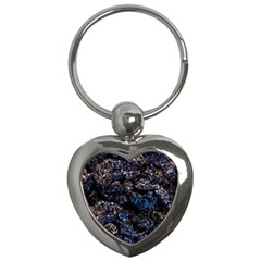 Rocky Lake Reflection  Key Chain (heart)