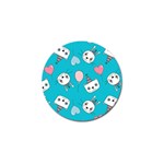 Birtay Cats Bunnies, Koteto Golf Ball Marker Front