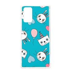 Birtay Cats Bunnies, Koteto Samsung Galaxy Note 20 Tpu Uv Case by kyorashop23