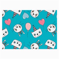 Birtay Cats Bunnies, Koteto Large Glasses Cloth