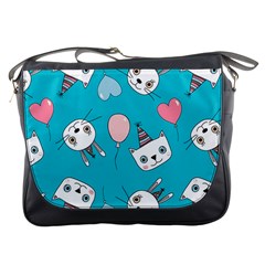 Birtay Cats Bunnies, Koteto Messenger Bag