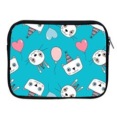 Birtay Cats Bunnies, Koteto Apple Ipad 2/3/4 Zipper Cases by kyorashop23