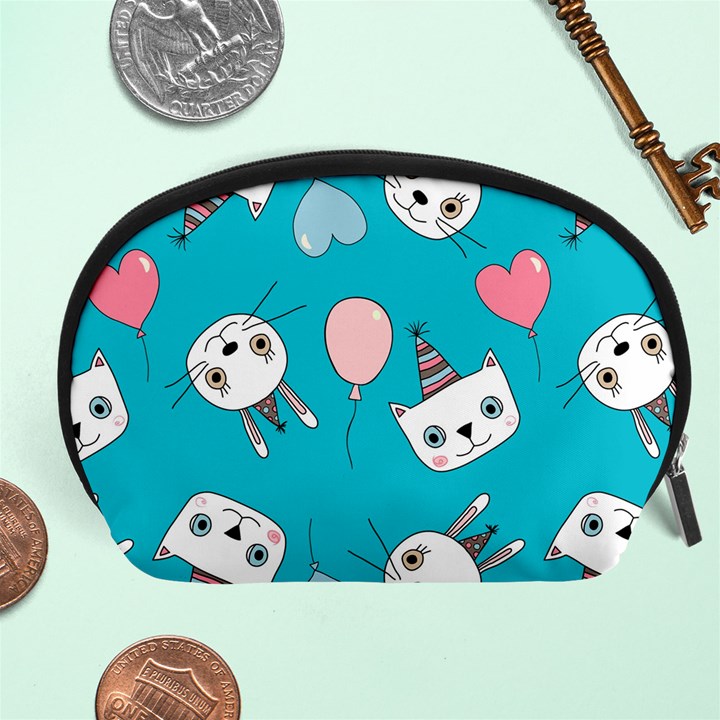 Birtay Cats Bunnies, Koteto Accessory Pouch (Large)