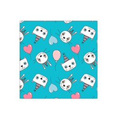 Birtay Cats Bunnies, Koteto Satin Bandana Scarf 22  X 22 