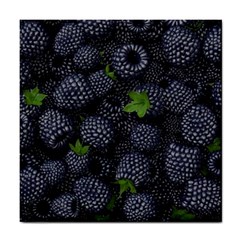 Blackberry Fruit, Fruit Tile Coaster